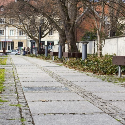 Chodnik historyczny w Raciborzu